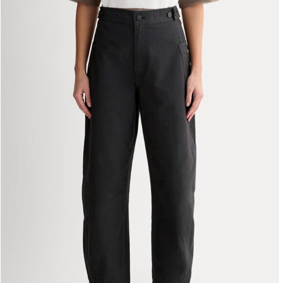 Everlane Pants - Everlane The Fatigue Barrel Pants - Black Size 4